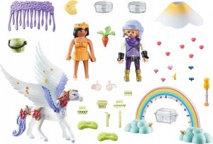Playmobil Zestaw z figurkami Princess Magic 71361 Niebiański pegaz z tęczą 2