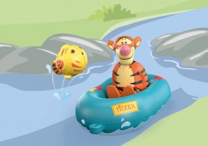 Playmobil Zestaw z figurką 1.2.3 Disney 71414 Tygrys i wycieczka 1