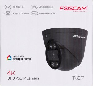 Kamera IP Foscam Kamera Foscam T8EP 8MP POE Czarna 9