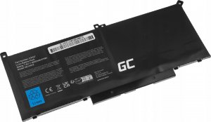 Bateria Green Cell F3YGT do Dell Latitude 7280 7290 7380 7490 7.6V 6200mAh (DE129V2) 2