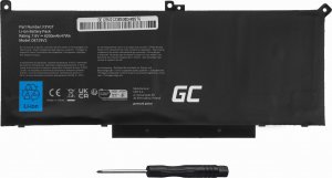 Bateria Green Cell F3YGT do Dell Latitude 7280 7290 7380 7490 7.6V 6200mAh (DE129V2) 3