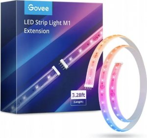 Govee Govee H100E LED Strip Light M1 Extension 1m | Przedłużacz paska LED | RGBIC+, kompatybilność z Matter 1