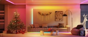 Govee Govee H100E LED Strip Light M1 Extension 1m | Przedłużacz paska LED | RGBIC+, kompatybilność z Matter 3