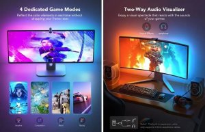 Govee Govee H604B Dreamview G1 | Oświetlenie LED | RGBIC, Wi-Fi, Alexa, Google 11