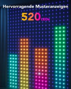 Govee Govee H70B1 Curtain Light | Zasłona, kurtyna LED | Wi-Fi, Bluetooth, RGBIC, IP65 2