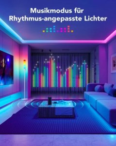 Govee Govee H70B1 Curtain Light | Zasłona, kurtyna LED | Wi-Fi, Bluetooth, RGBIC, IP65 3