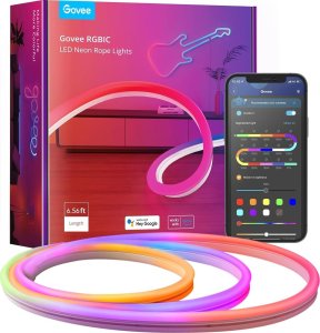 Govee Govee Neon SMART ohebný LED pásek - RGBIC - 2m 1