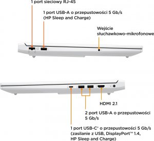 Laptop HP Victus 16 - Ryzen 7 7840HS | 16,1"-QHD-240Hz | 16GB | 1TB | no Os | RTX4060 | Szary 12