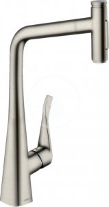 Bateria kuchenna Hansgrohe Kitchen faucet with pull-out hose Hansgrohe Metris Select M71 73816800 1