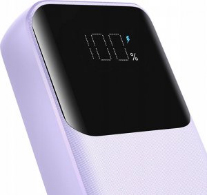 Powerbank Joyroom Joyroom JR-PBC06 z wbudowanymi kablami USB-C / Lightning 30W 10000mAh - fioletowy 6