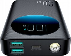 Powerbank Joyroom Joyroom JR-PBF01 10000mAh 30W czarny 2