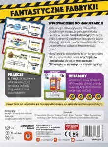 Portal Games Gra Fantastyczne Fabryki: Manufrakcje 2