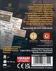 Portal Games Dodatek do gry Hegemony: Wydarzenia Historyczne 5