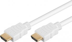 Kabel PremiumCord PremiumCord HDMI High Speed + Ethernet kabel,bílý, zlacené konektory, 10m 1