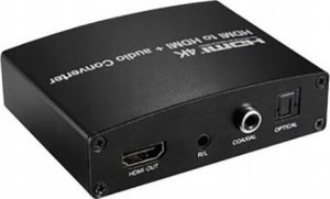 Kabel PremiumCord PREMIUMCORD HDMI 4K Audio extraktor s oddělením audia na stereo jack, SPDIF Toslink, RCA 1