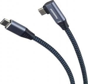 Kabel USB PremiumCord USB-C - USB-C 1 m Czerwono-niebieski (ku31cu1) 1