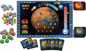 Rebel Gra planszowa Terraformacja Marsa: Gra kościana 2