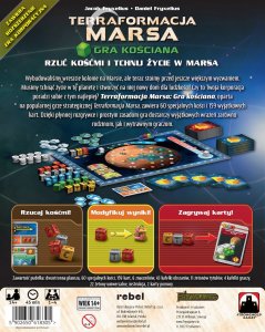 Rebel Gra planszowa Terraformacja Marsa: Gra kościana 3