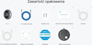 Kamera IP Reolink Fisheye FE-W 6MP 360° WiFi 3