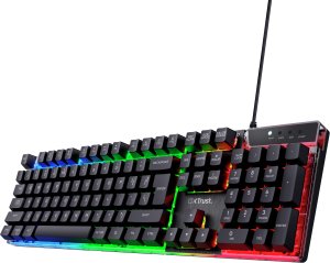 Klawiatura Trust TRUST herní klávesnice GXT 835 Azor Illuminated Gaming Keyboard CZ/SK 2