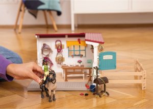 Figurka Schleich Zestaw z figurkami Pomieszczenie dla stajennego 24