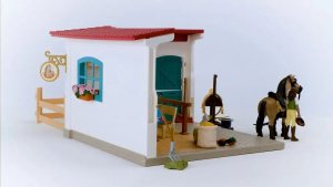 Figurka Schleich Zestaw z figurkami Pomieszczenie dla stajennego 4