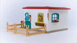 Figurka Schleich Zestaw z figurkami Pomieszczenie dla stajennego 7