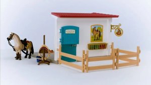 Figurka Schleich Zestaw z figurkami Pomieszczenie dla stajennego 8