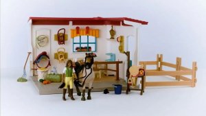 Figurka Schleich Zestaw z figurkami Pomieszczenie dla stajennego 9