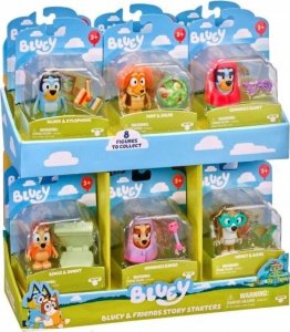 Figurka Tm Toys Figurka Bluey 1pak Początek zabawy mix 2