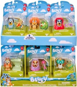 Figurka Tm Toys Figurka Bluey 1pak Początek zabawy mix 3