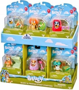 Figurka Tm Toys Figurka Bluey 1pak Początek zabawy mix 4
