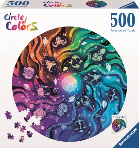 Ravensburger Puzzle 500 elementów Paleta kolorów Astronomia 1