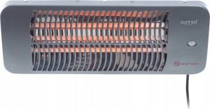 Sunred SUNRED | Heater | LUG-2000W, Lugo Quartz Wall | Infrared | 2000 W | Number of power levels | Suitable for rooms up to m² | Grey | IP24 3