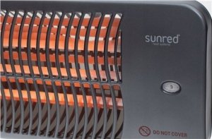 Sunred SUNRED | Heater | LUG-2000W, Lugo Quartz Wall | Infrared | 2000 W | Number of power levels | Suitable for rooms up to m² | Grey | IP24 7
