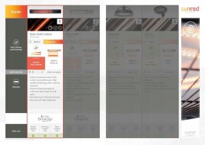 Sunred SUNRED | Heater | RD-DARK-3000L, Valencia Dark Lounge | Infrared | 3000 W | Number of power levels | Suitable for rooms up to m² | Black | IP55 2