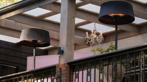 Sunred SUNRED | Heater | ARTIX SB BASIC, Bright Standing | Infrared | 2100 W | Number of power levels | Suitable for rooms up to m² | Black | IP44 3