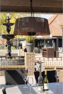 Sunred SUNRED | Heater | ARTIX M-HO BROWN, Corda Bright Hanging | Infrared | 1800 W | Number of power levels | Suitable for rooms up to m² | Brown | IP24 3