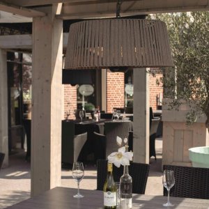 Sunred SUNRED | Heater | ARTIX M-HO BROWN, Corda Bright Hanging | Infrared | 1800 W | Number of power levels | Suitable for rooms up to m² | Brown | IP24 5