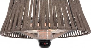 Sunred SUNRED | Heater | ARTIX M-HO BROWN, Corda Bright Hanging | Infrared | 1800 W | Number of power levels | Suitable for rooms up to m² | Brown | IP24 7