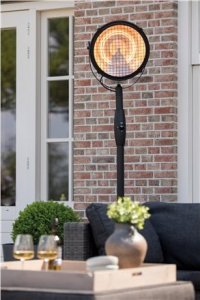 Sunred SUNRED | Heater | RSS19, Indus Bright Standing | Infrared | 2100 W | Number of power levels | Suitable for rooms up to m² | Black | IP54 4