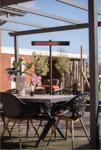 Sunred SUNRED | Heater | RD-DARK-25S, Dark Standing | Infrared | 2500 W | Number of power levels | Suitable for rooms up to m² | Black | IP55 3