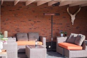 Sunred SUNRED | Heater | RD-DARK-25S, Dark Standing | Infrared | 2500 W | Number of power levels | Suitable for rooms up to m² | Black | IP55 6