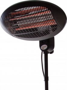 Sunred SUNRED | Heater | SMQ2000A, Elekra Quartz Standing | Infrared | 2000 W | Number of power levels | Suitable for rooms up to m² | Black | IP34 3