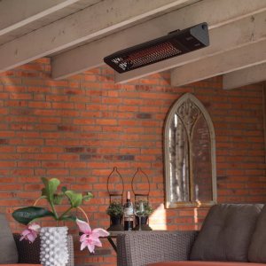 Sunred SUNRED | Heater | PRO25W-SMART, Triangle Dark Smart Wall | Infrared | 2500 W | Number of power levels | Suitable for rooms up to m² | Black | IP55 2