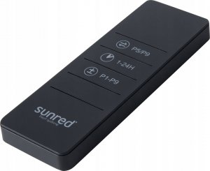 Sunred SUNRED | Heater | PRO25W-SMART, Triangle Dark Smart Wall | Infrared | 2500 W | Number of power levels | Suitable for rooms up to m² | Black | IP55 7