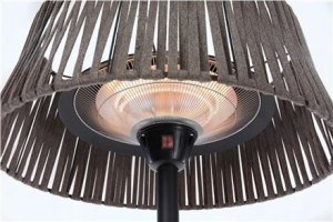 Sunred SUNRED | Heater | ARTIX M-SO BROWN, Corda Bright Standing | Infrared | 2100 W | Number of power levels | Suitable for rooms up to m² | Brown | IP44 3