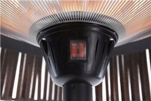 Sunred SUNRED | Heater | ARTIX M-SO BROWN, Corda Bright Standing | Infrared | 2100 W | Number of power levels | Suitable for rooms up to m² | Brown | IP44 5