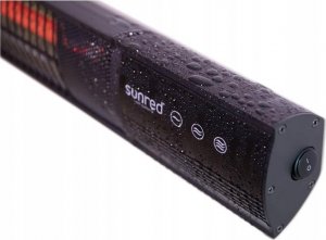 Sunred SUNRED | Heater | RD-DARK-25, Dark Wall | Infrared | 2500 W | Number of power levels | Suitable for rooms up to m² | Black | IP55 5