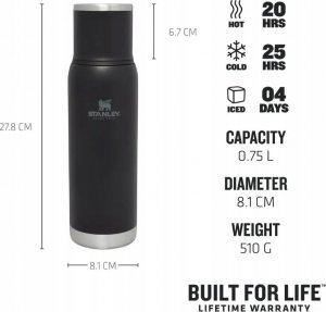 Stanley Termos turystyczny Adventure 0.75 l Niebieski 11